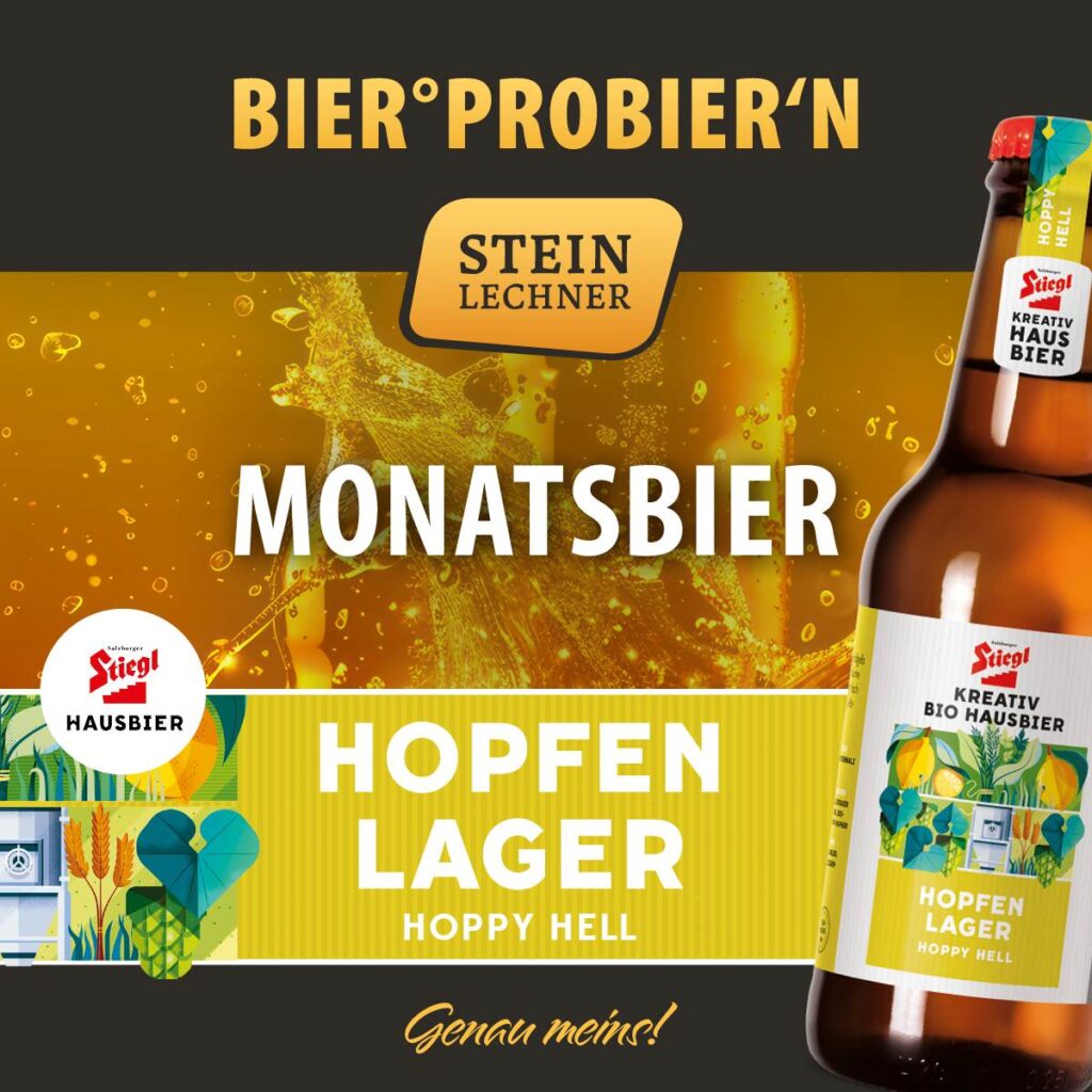 Monatsbier Hopfen Lager